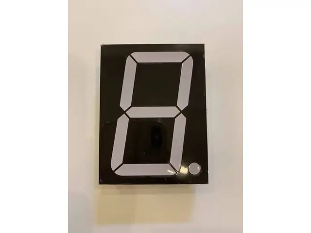 Seven-segment LED digit modules of the kind used in price displays and counters