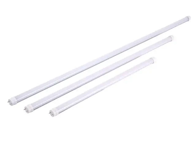 LED tubes in T8 format, the direct replacement for fluorescent tubes in existing fittings